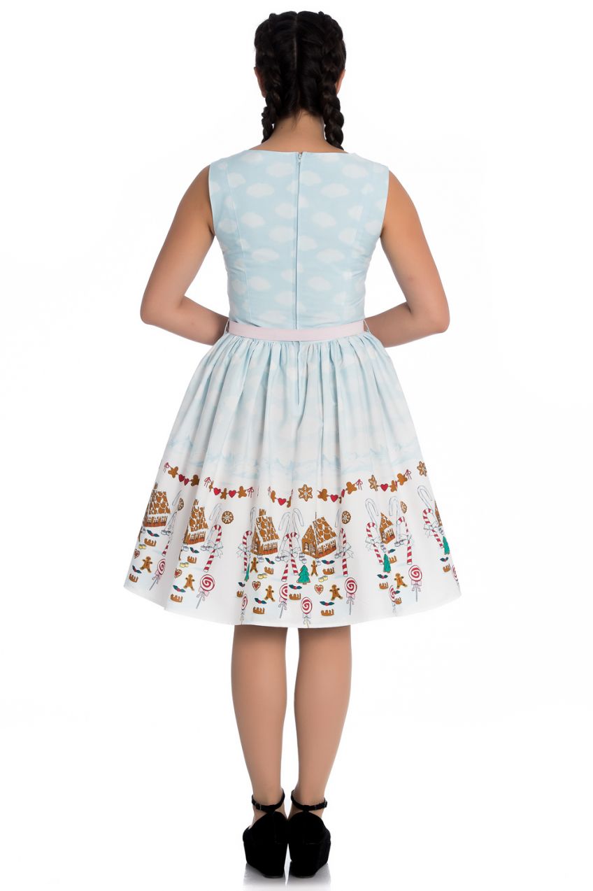 Hell Bunny Gigi Christmas Dress - Vendemia