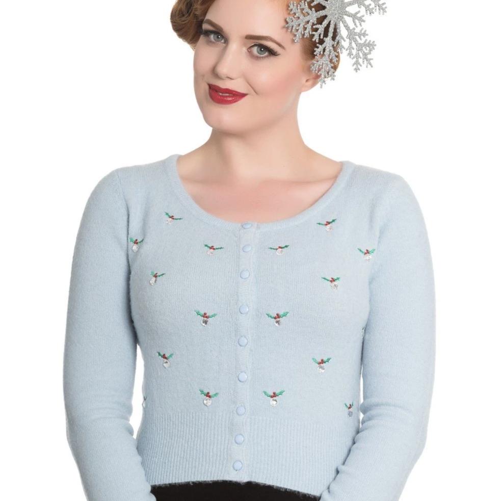 Hell Bunny December Cardigan - Vendemia