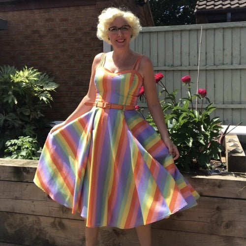Collectif penny top flared dress