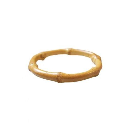Collectif Accessories Tiki Round Bamboo Bangle-Natural-Vendemia