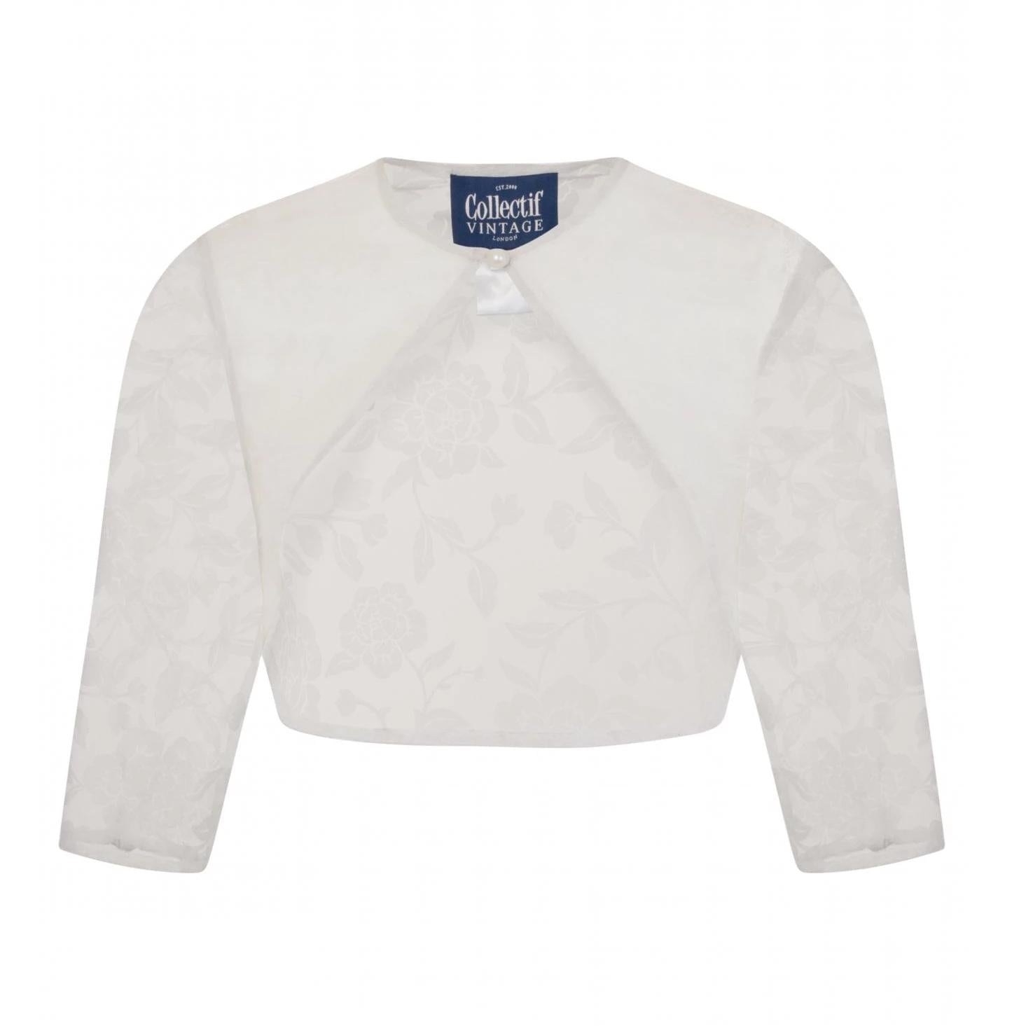 Collectif Belle Brocade Rose Bolero-Vendemia