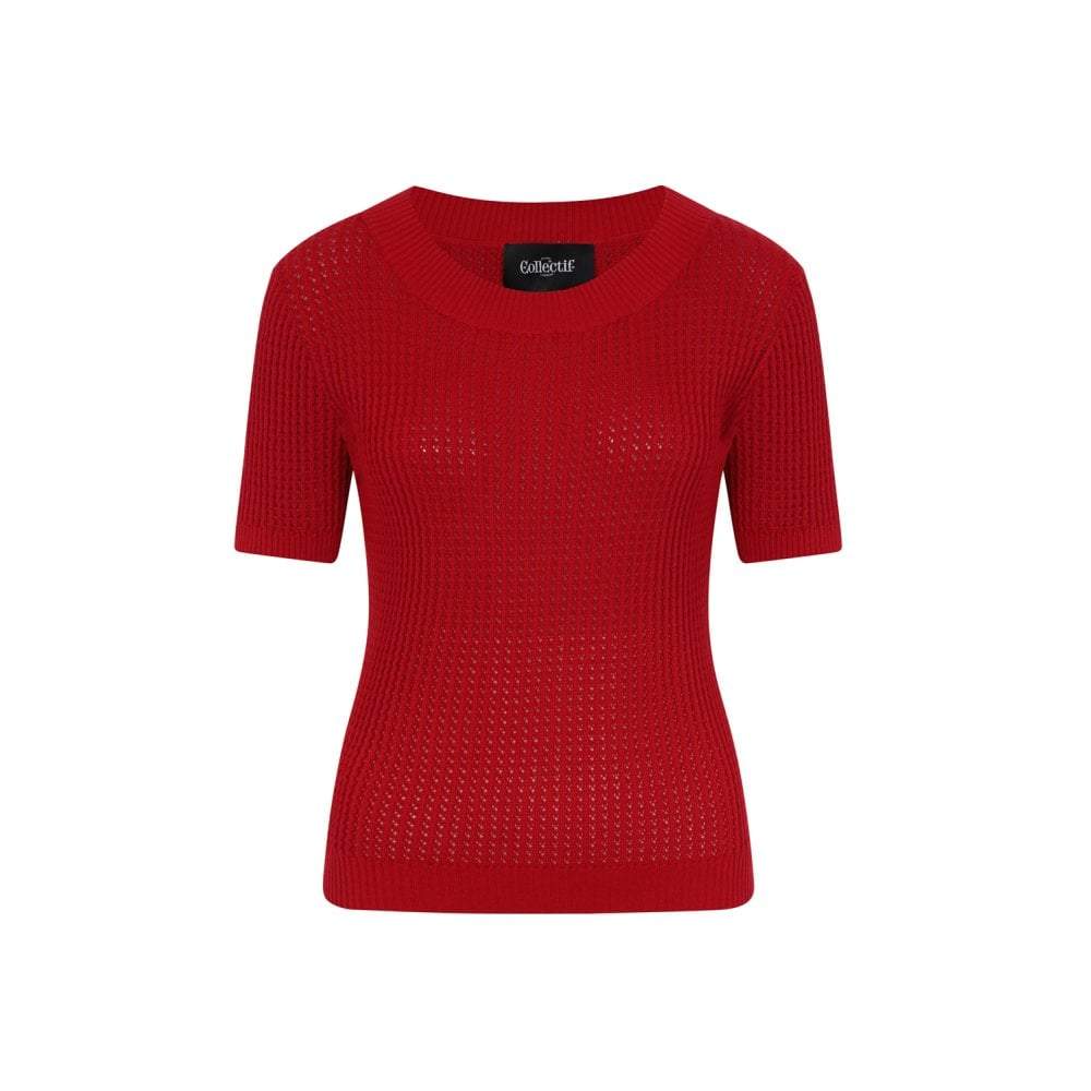 Collectif Mainline Camnila Knitted Top-Vendemia