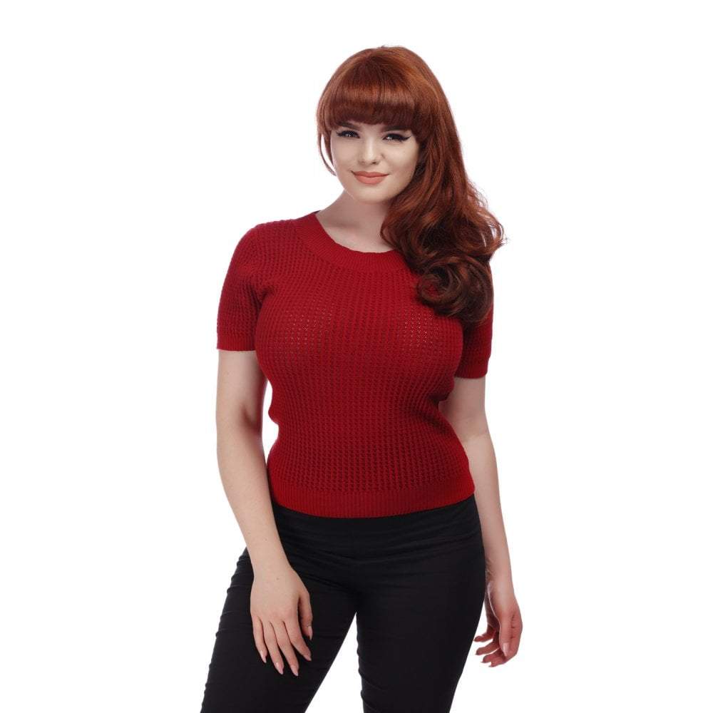 Collectif Mainline Camnila Knitted Top-Vendemia