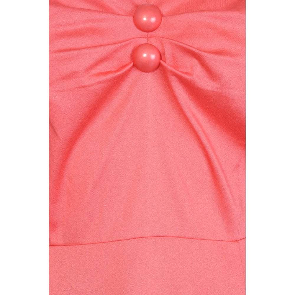 Collectif Mainline Dolores Doll Classic Cotton Dress-Vendemia