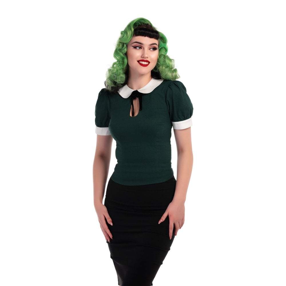 Collectif Mainline Khloe Top Black-Vendemia