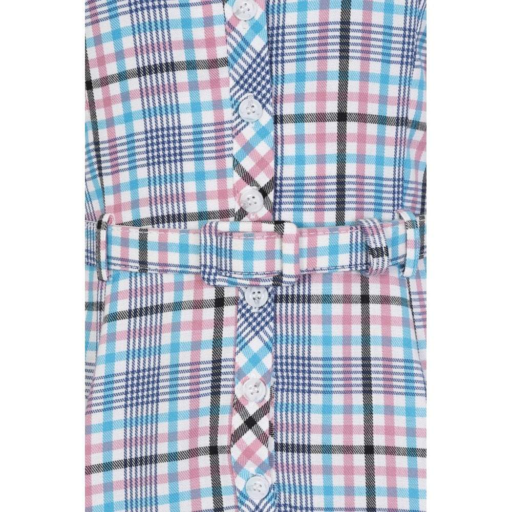 Collectif Vintage Caterina Vintage Check Swing Dress-Vendemia