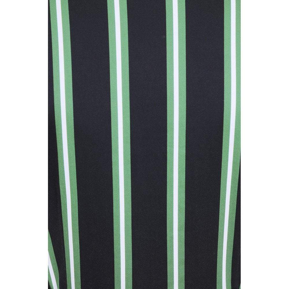 Collectif Vintage Caterina Witch Stripes Swing Dress-Vendemia