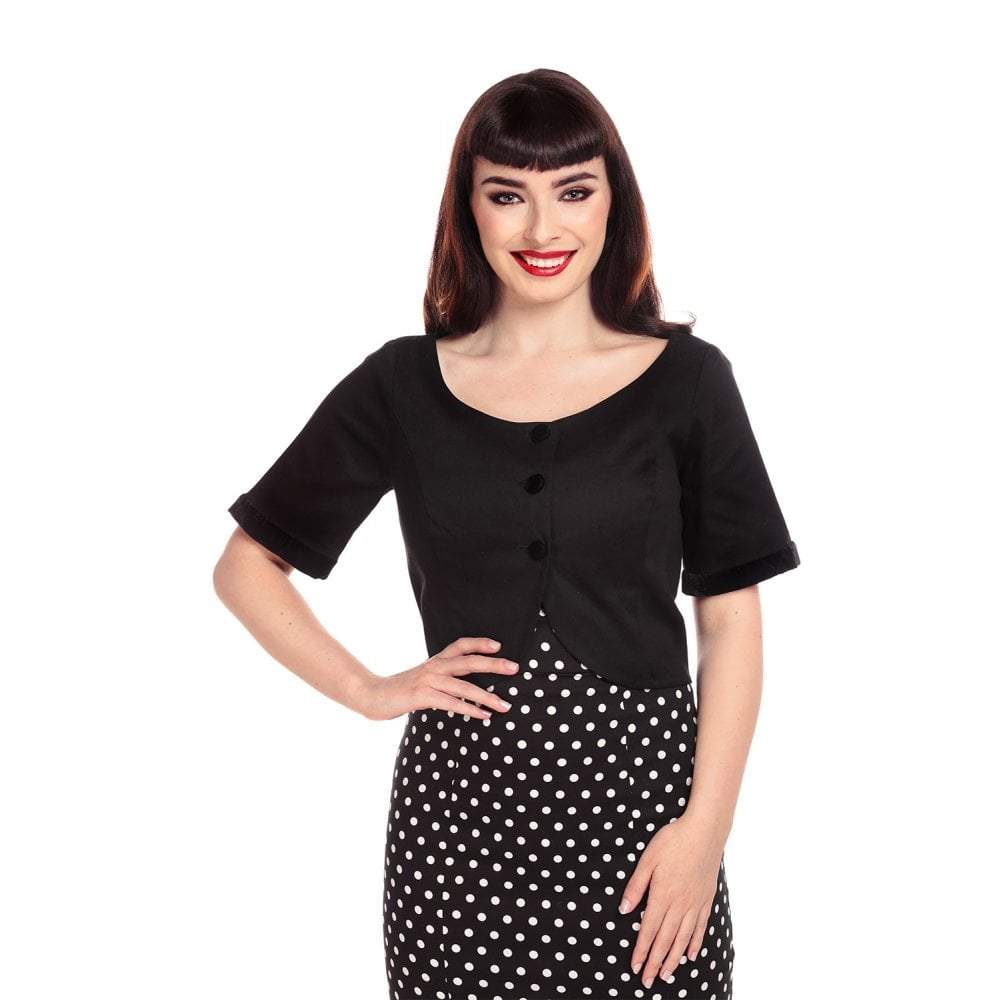 Collectif Vintage Dale Jacket-Black-Vendemia