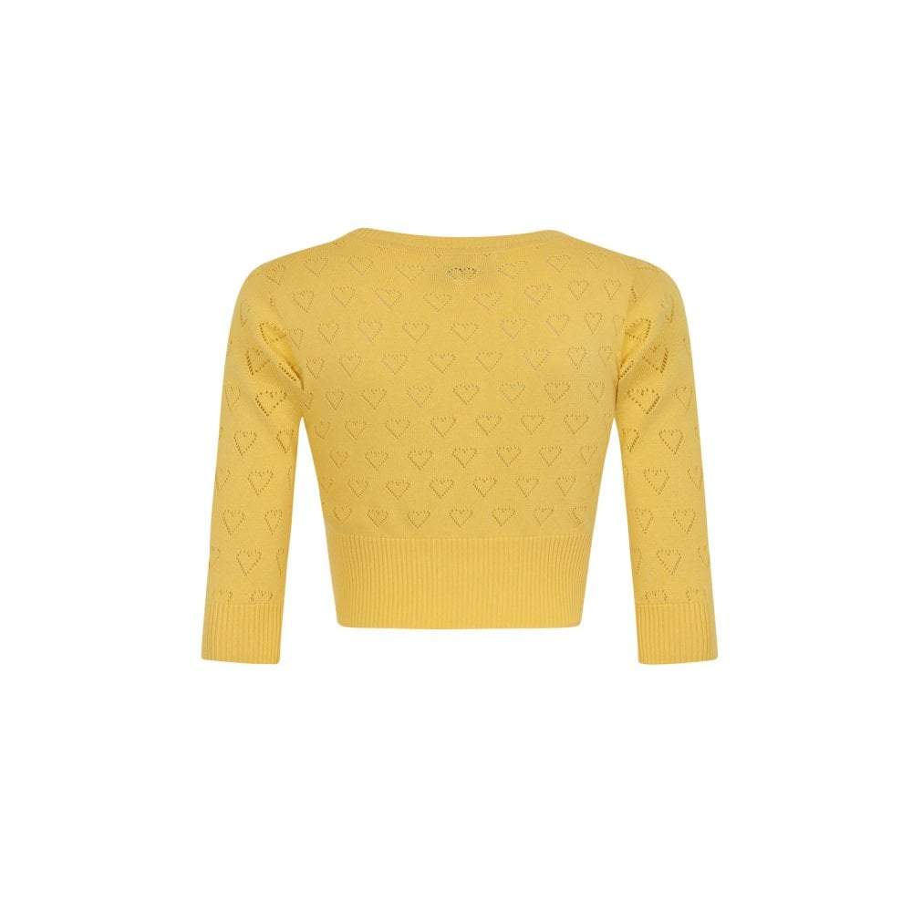Collectif Vintage Evie Heart Cardigan-Vendemia
