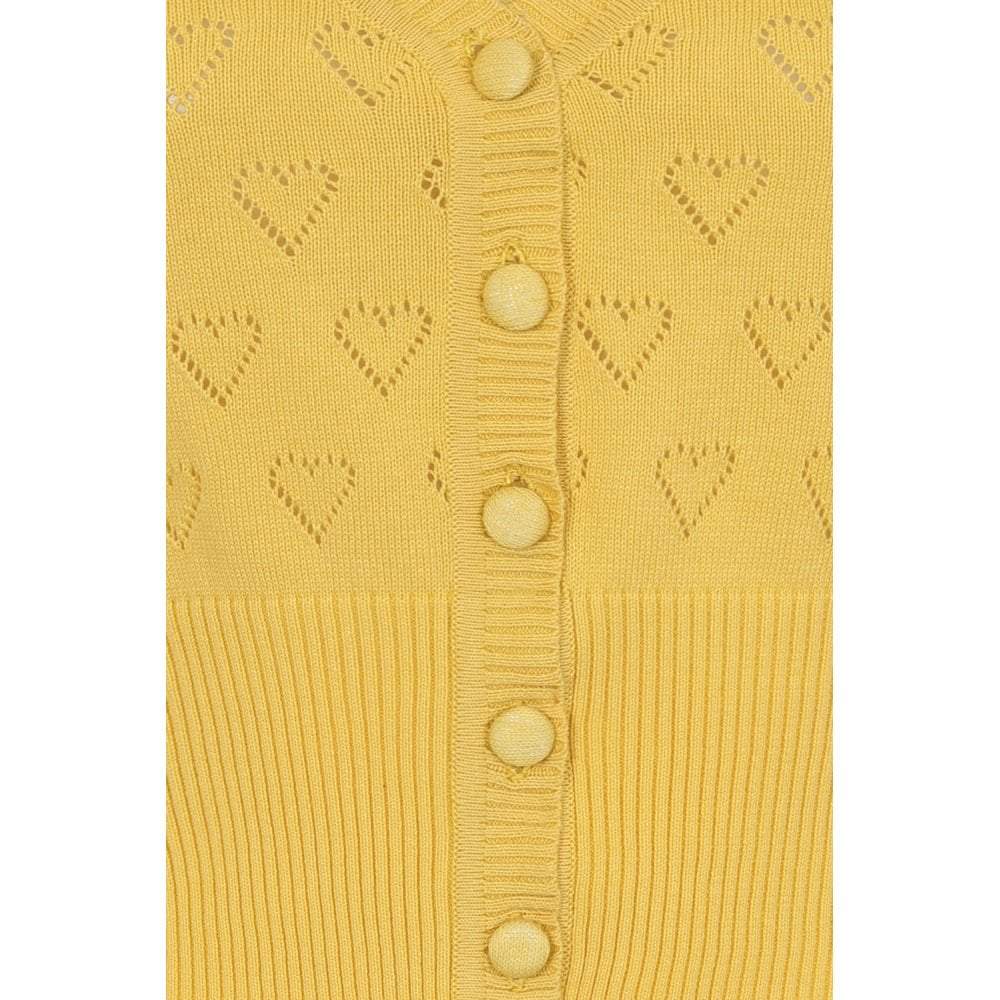 Collectif Vintage Evie Heart Cardigan-Vendemia