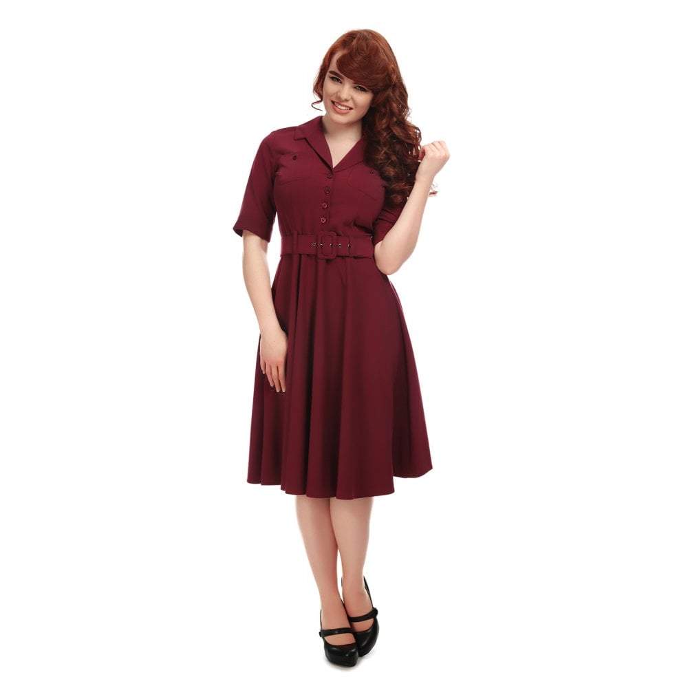 Plain swing dress cheap