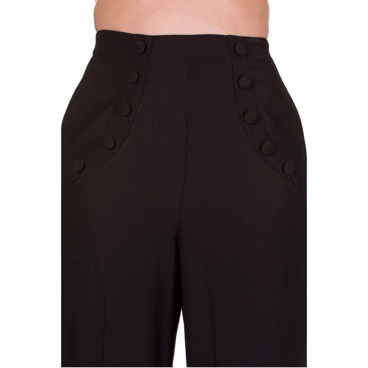 Dancing Days by Banned Apparel Full Moon Trousers-Vendemia