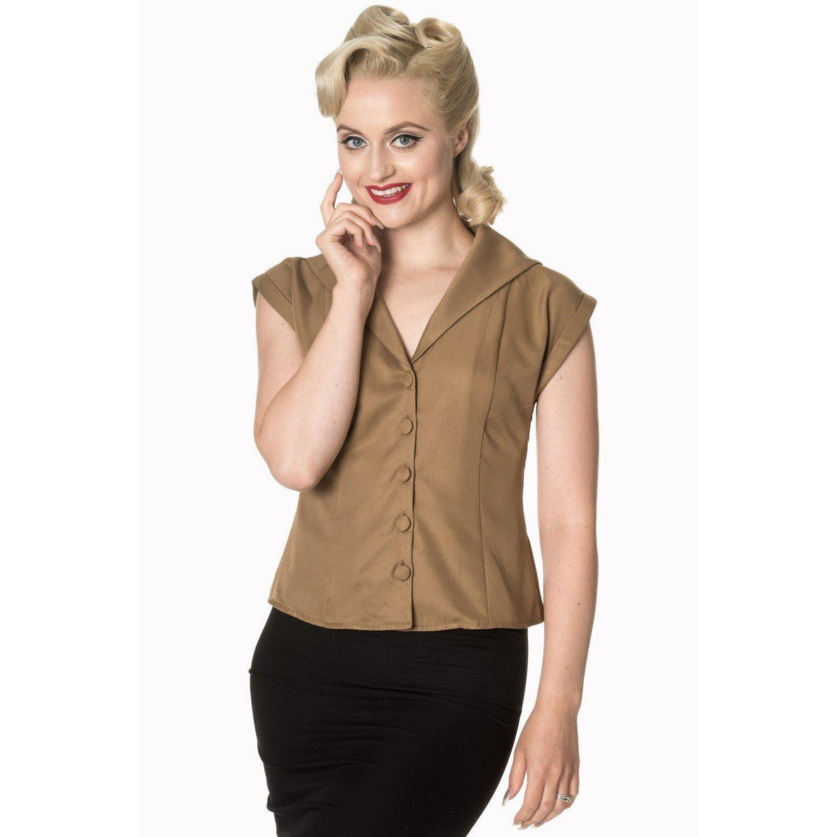 Dancing Days by Banned Dream Master Shirt-Brown-Vendemia