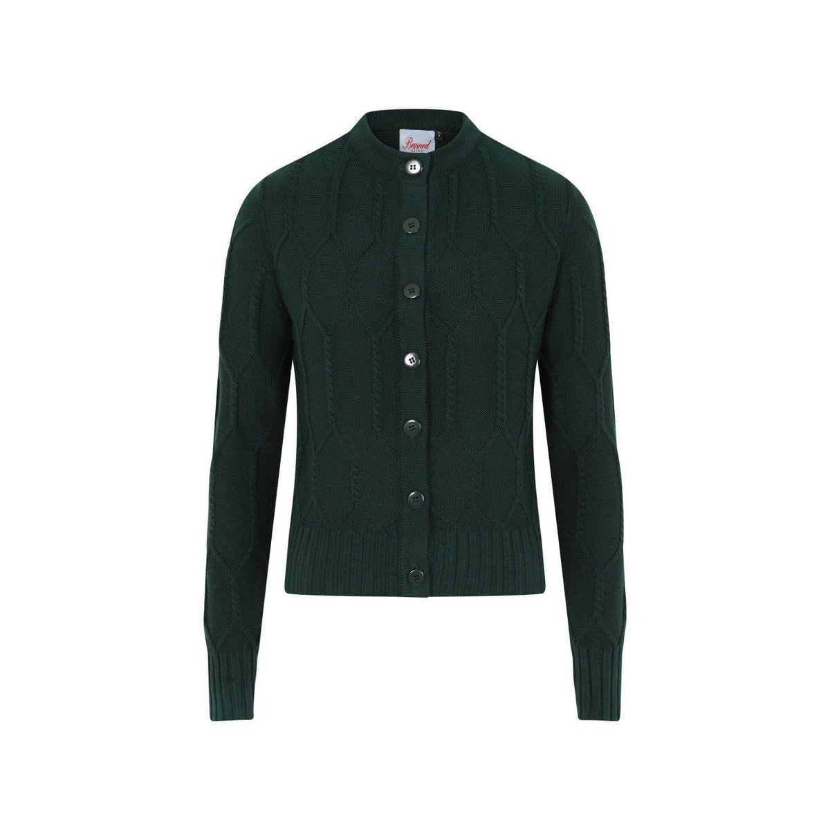 Dancing Days Midnight Daze Cardigan-Forest Green-Vendemia