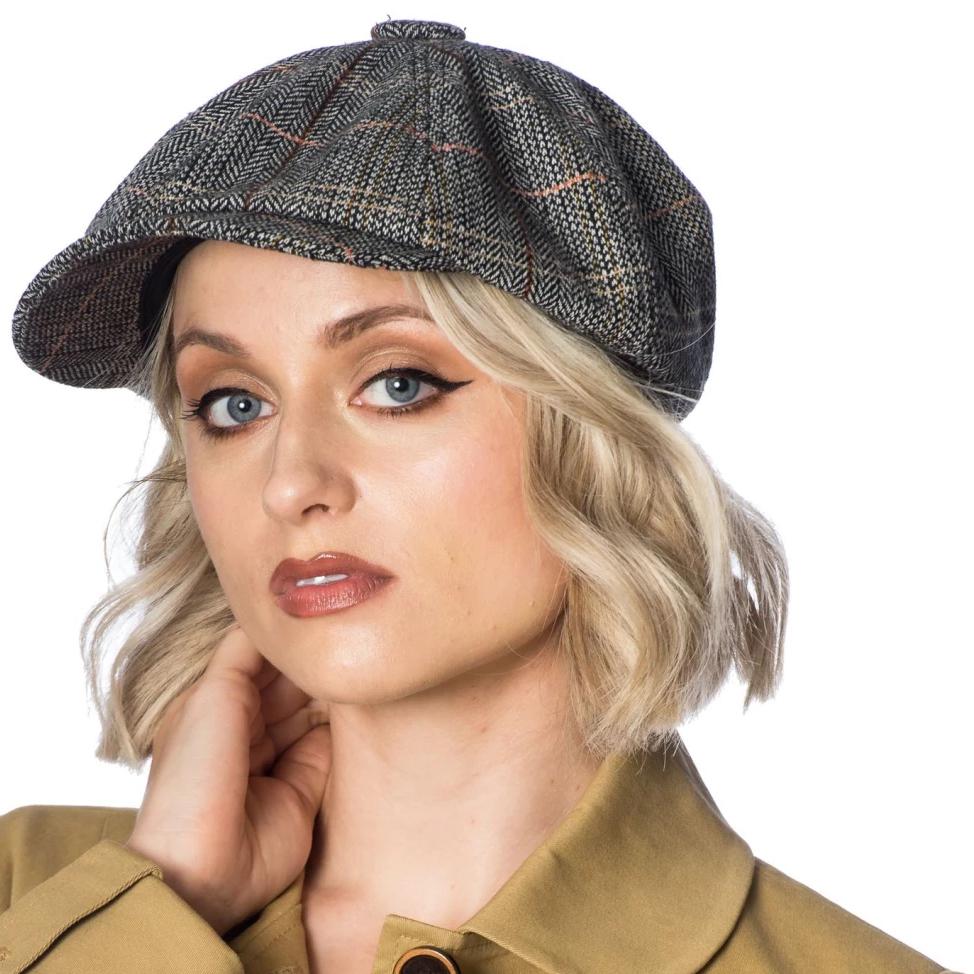 Dancing Days Paper Boy Cap-Vendemia