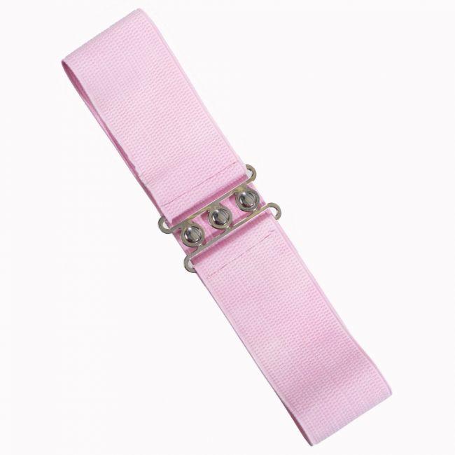 Dancing Days Vintage Stretch Belt-Light Pink-Vendemia