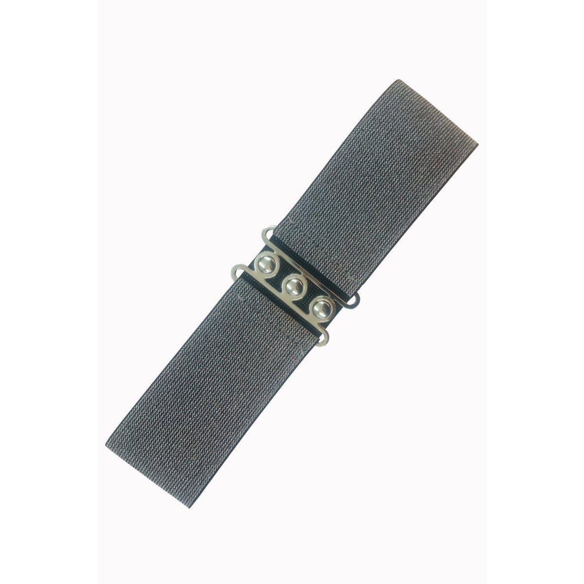 Dancing Days Vintage Stretch Belt-Silver-Vendemia