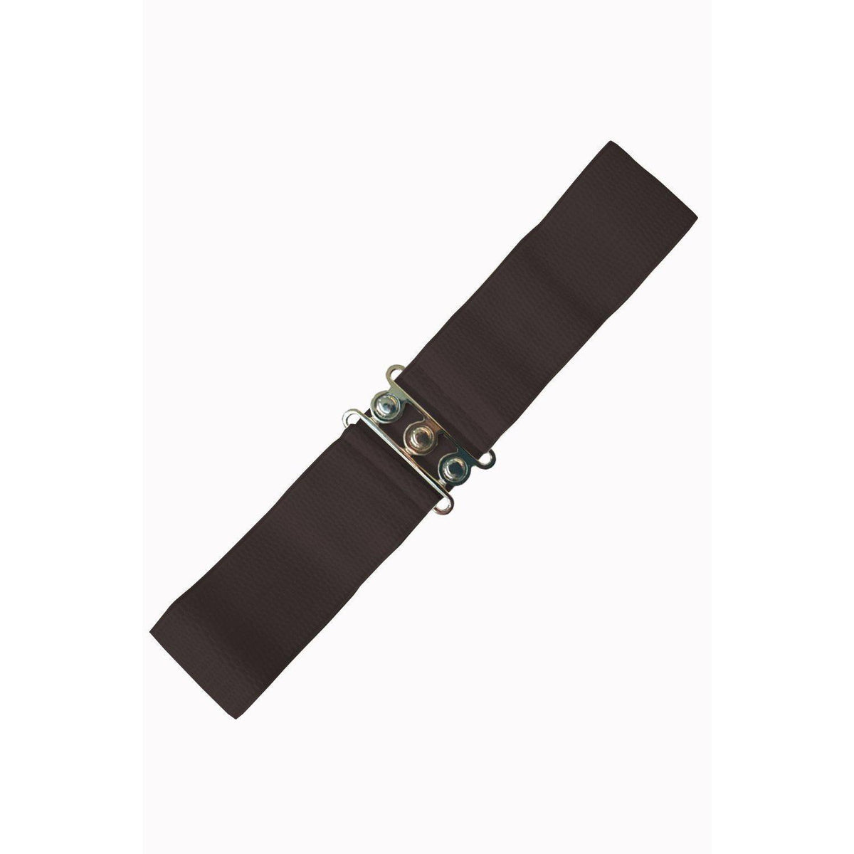 Dancing Days Vintage Stretch Belt-Dark Brown-Vendemia