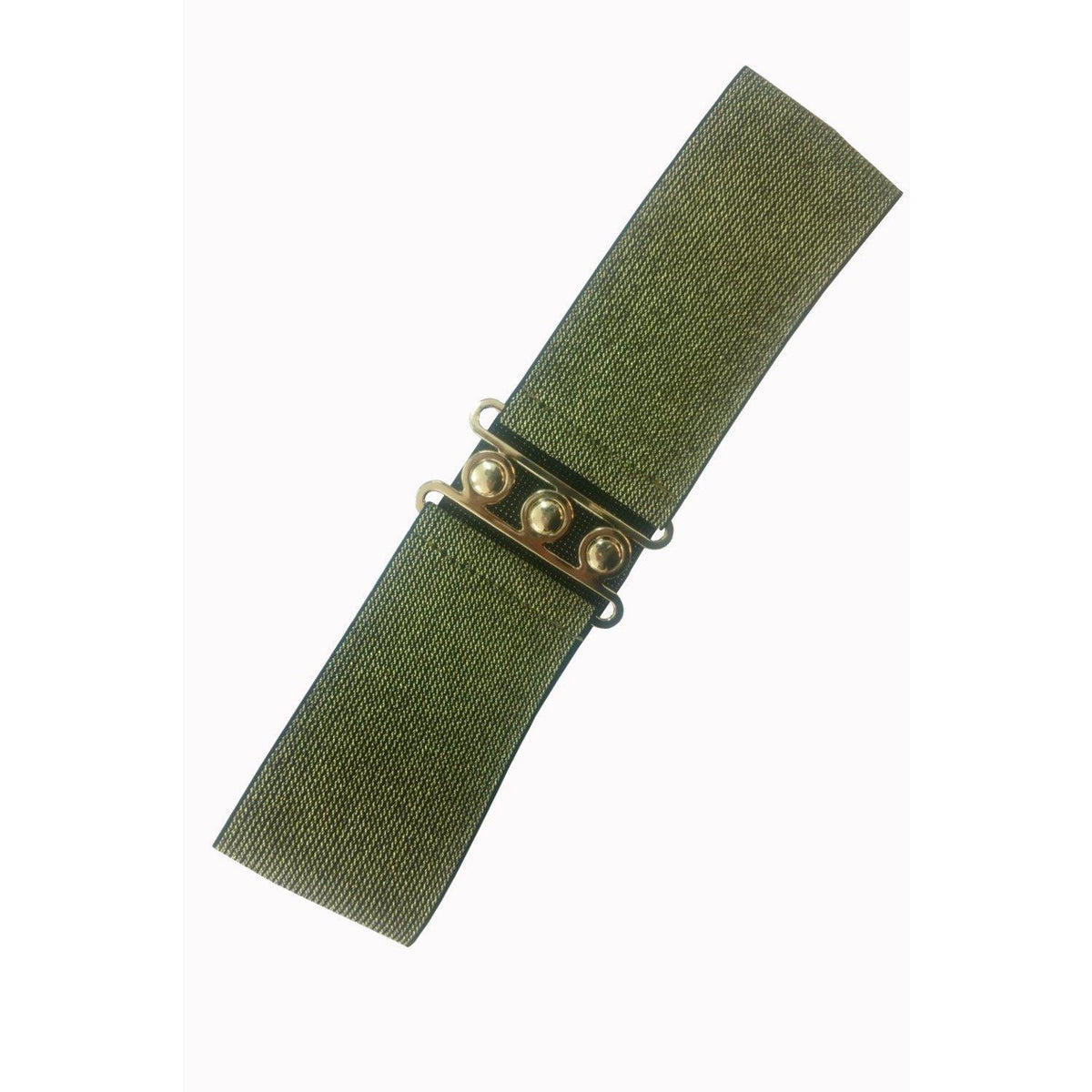 Dancing Days Vintage Stretch Belt-Gold-Vendemia
