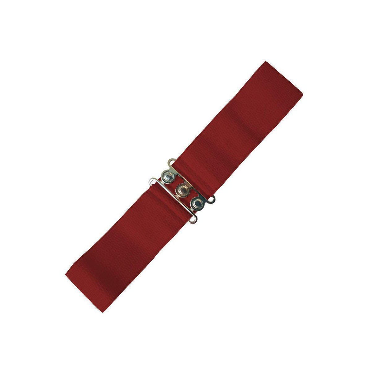 Dancing Days Vintage Stretch Belt-Burgundy-Vendemia
