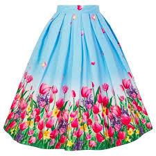 Hell Bunny Angelique 50s Skirt-Vendemia