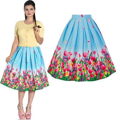 Hell Bunny Angelique 50s Skirt-Vendemia