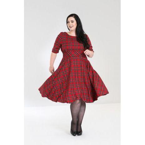 Hell Bunny Irvine 50&#39;s Dress-Vendemia