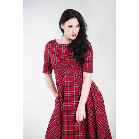 Hell Bunny Irvine 50&#39;s Dress-Vendemia