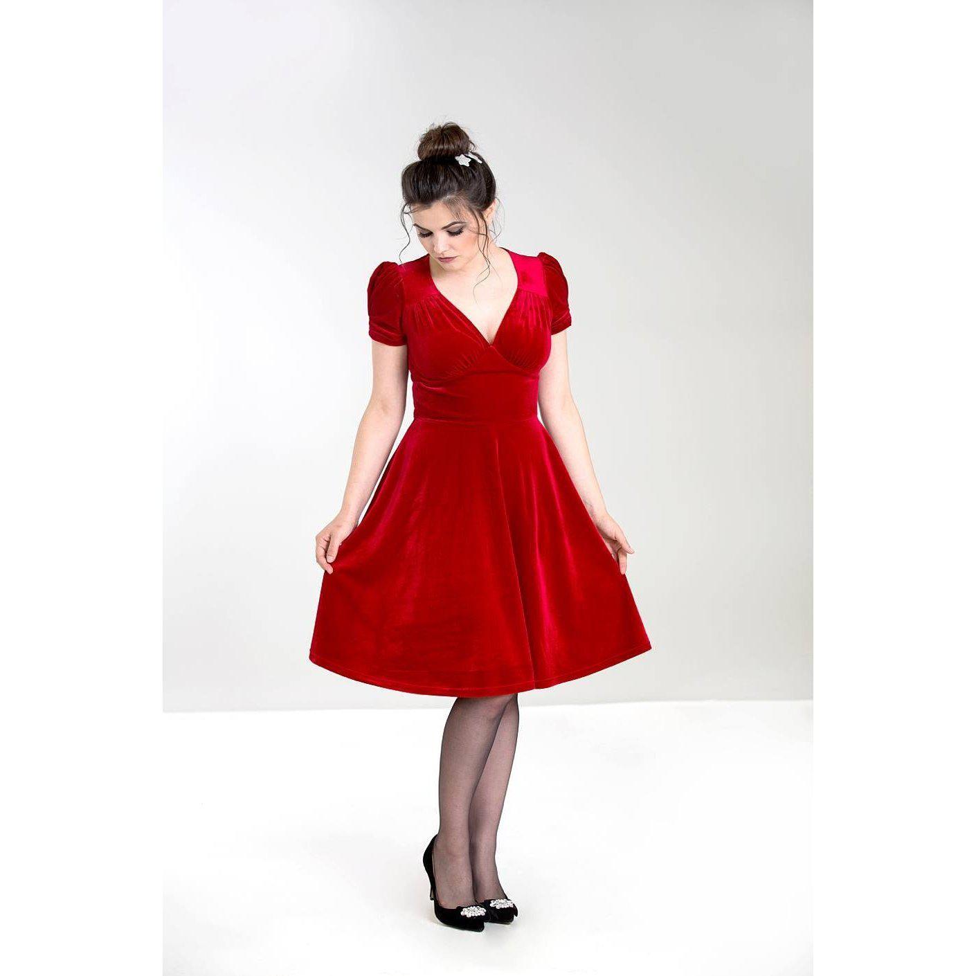 hell bunny red dress Irvine 50's Dress