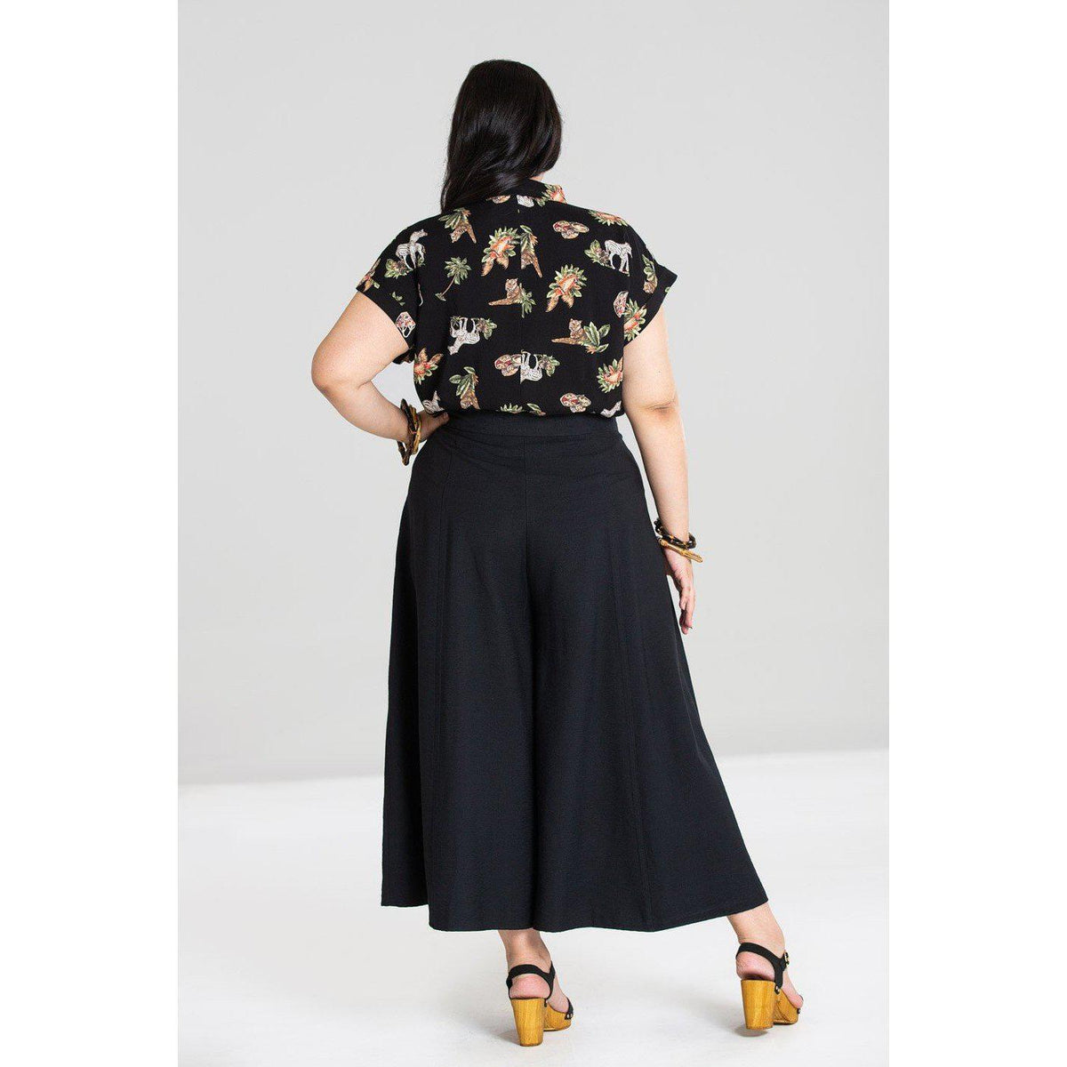 Hell Bunny Murphy Culottes-Vendemia