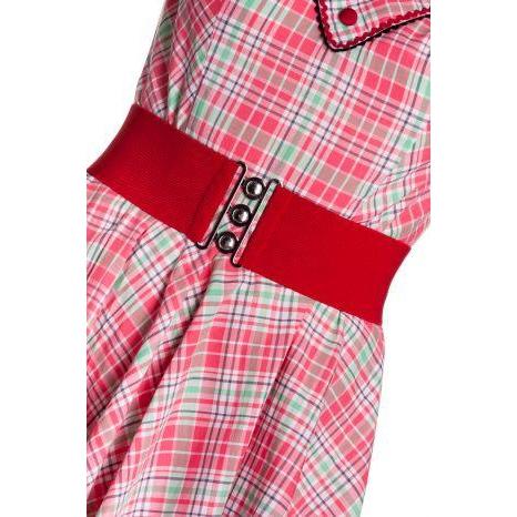 Hell Bunny Retro Belt-Red-Vendemia