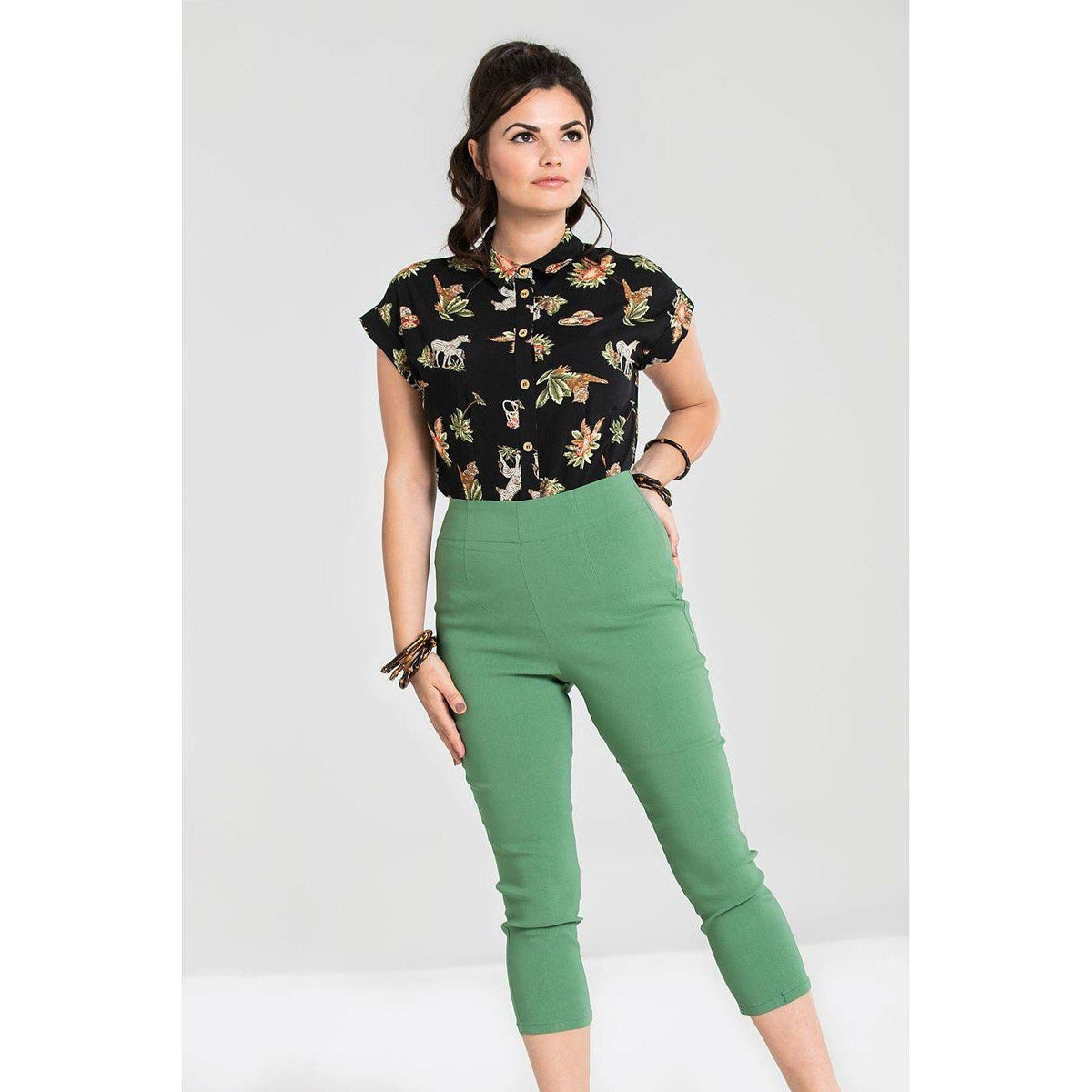 Hell Bunny Tina Capri-Vendemia