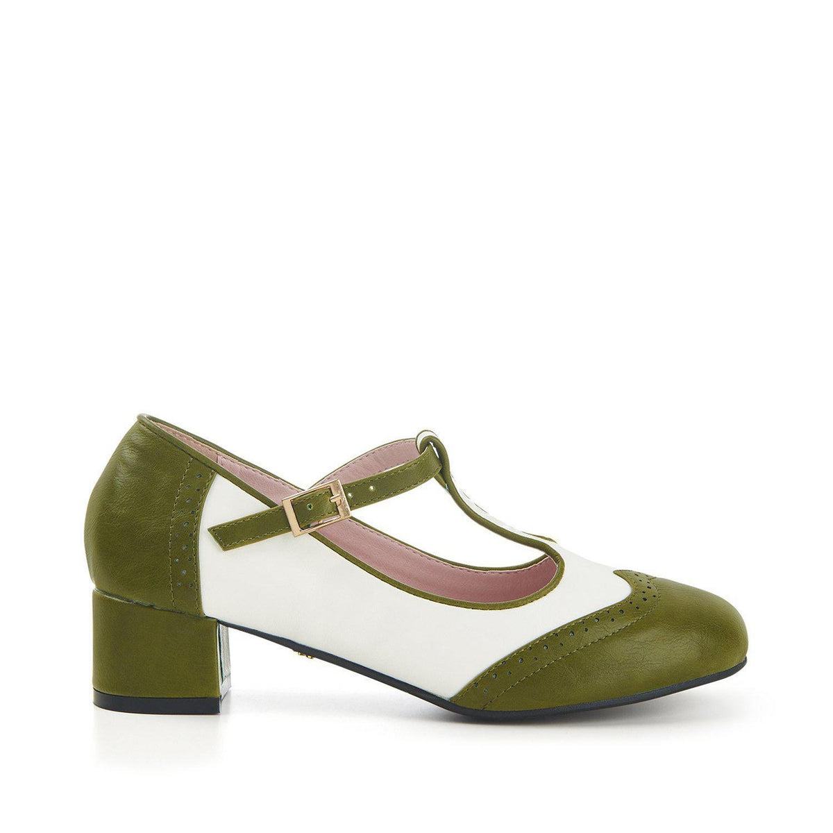 Lulu Hun Georgia Block Heel Shoes-Vendemia