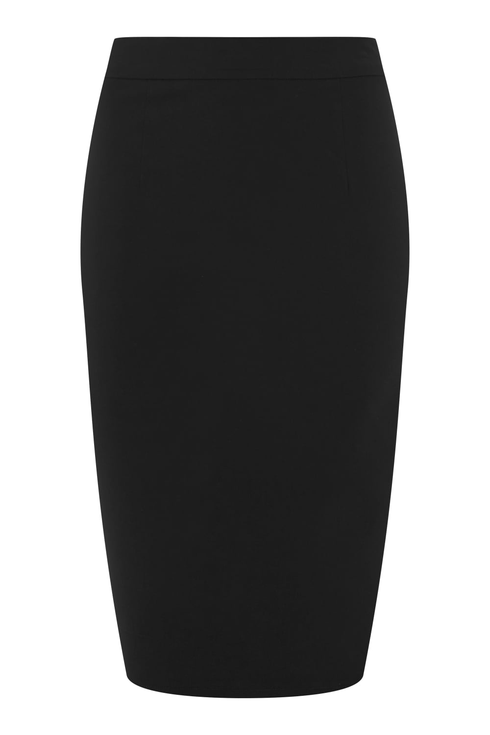 Collectif Mainline Polly Plain Bengaline Skirt - Vendemia