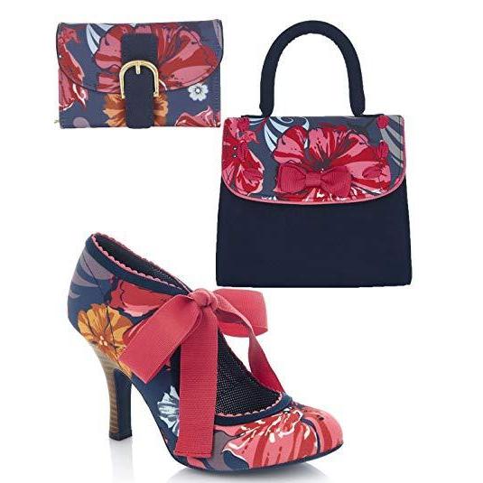 Ruby Shoo Garda Purse Coral-Multi Coloured-Vendemia