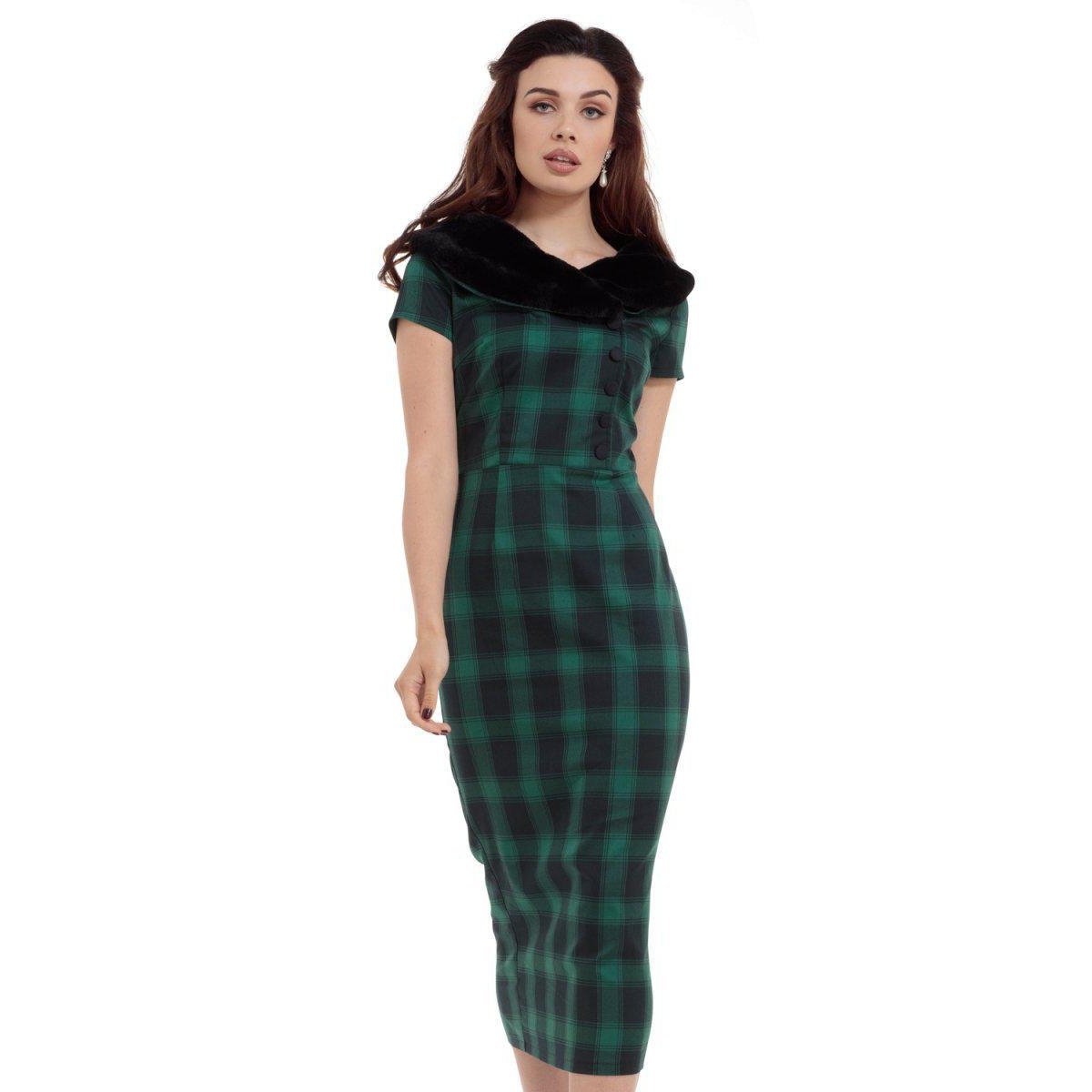 Voodoo vixen hotsell tartan dress